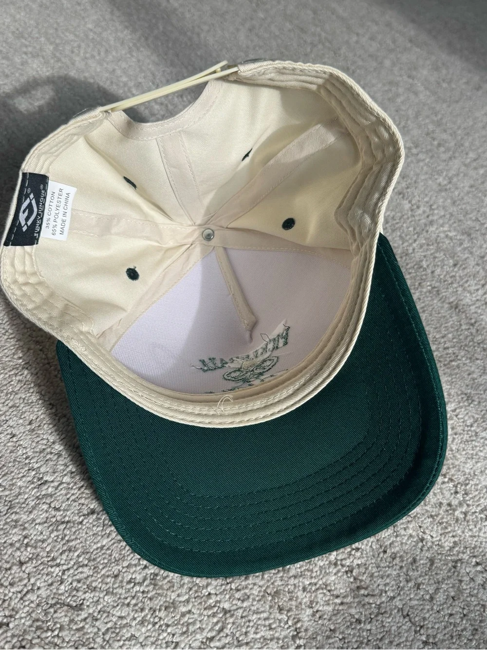 Pickleball Social Club trucker hat. Green and cream. NWOT.